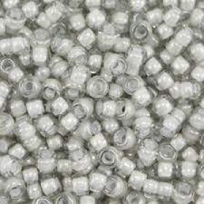 Miyuki rocailles Perlen 8/0 - Fancy lined moonstone 8-2268